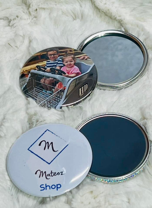 2.25" Photo magnet/mirror