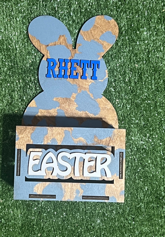 Personalized Easter crate