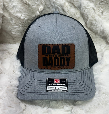 Trucker hat with patch