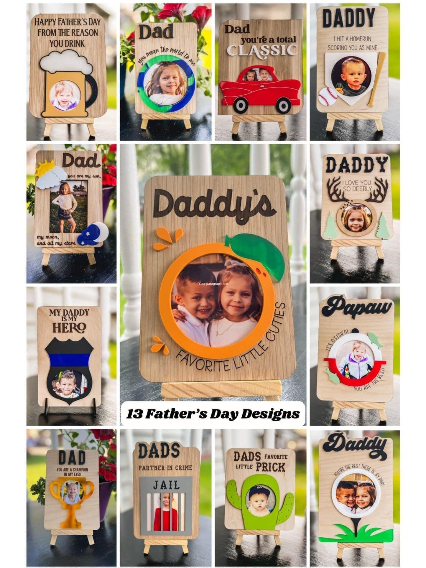 Father’s Day mini photo frame