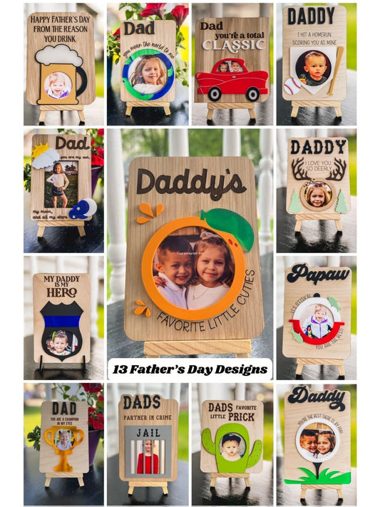 Father’s Day mini photo frame