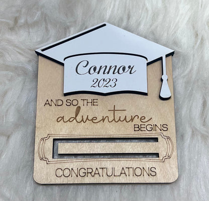 Grad Money/gift card holder