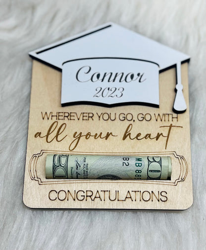 Grad Money/gift card holder