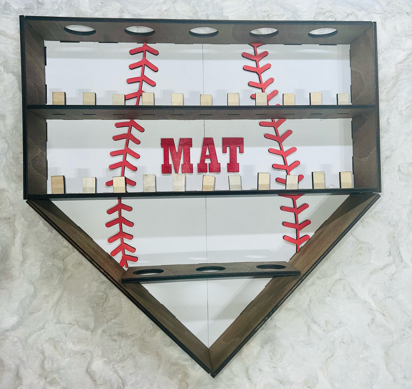 Baseball/ring holder